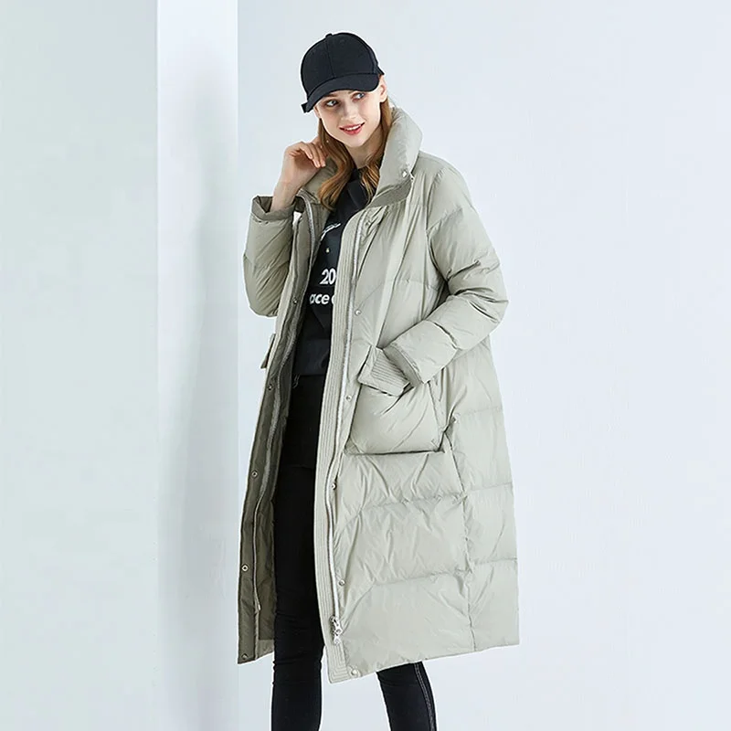 [TANBOER-TB201726] Good quality factory directly plus sizes 90% down women winter coat