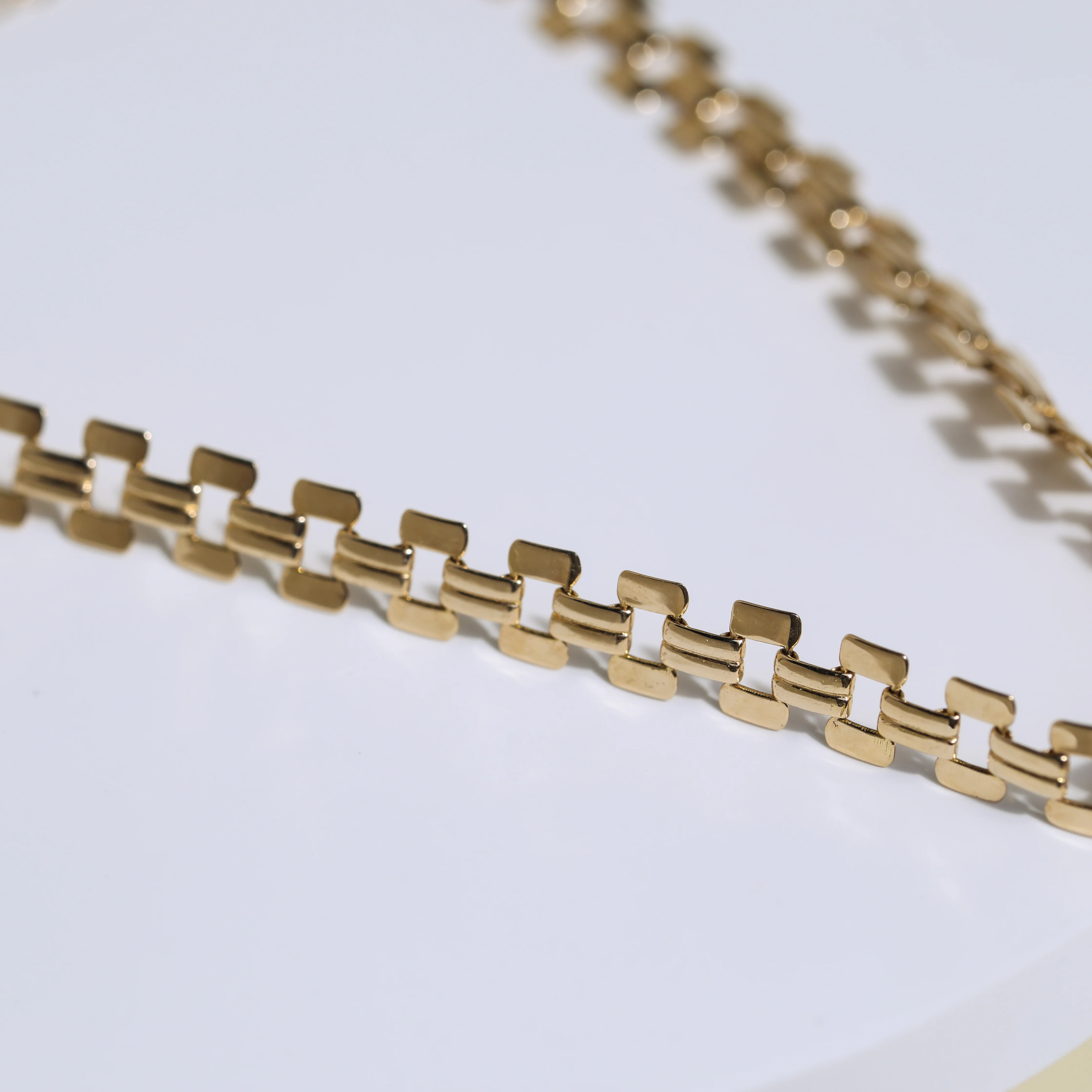 Necklace New Boho Women chocker 18k Solid gold Chain Adjusted in Length choker female Chocker jewelry gift