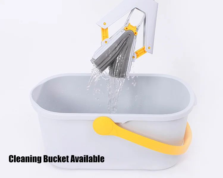 mop with a bucket for cleaning the floor new mop bucket with wheels yellow color reusable floor cleaning mop with bucket