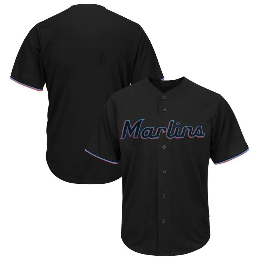 2024 Marlin 9 Lewis Brinson jersey 19 Miguel Rojas 16 Jose Fernandez 6 Starling Marte 65 Jesus Sanchez 38 Jorge Alfaro jersey