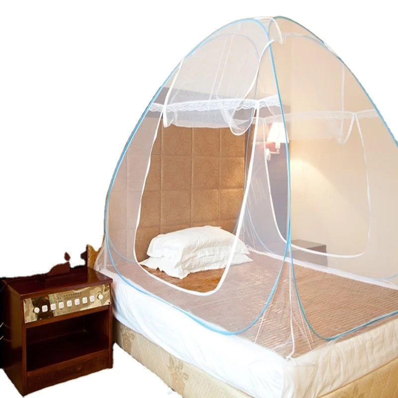 50D Wholesale Polyester Single Mosquito Net for Bed