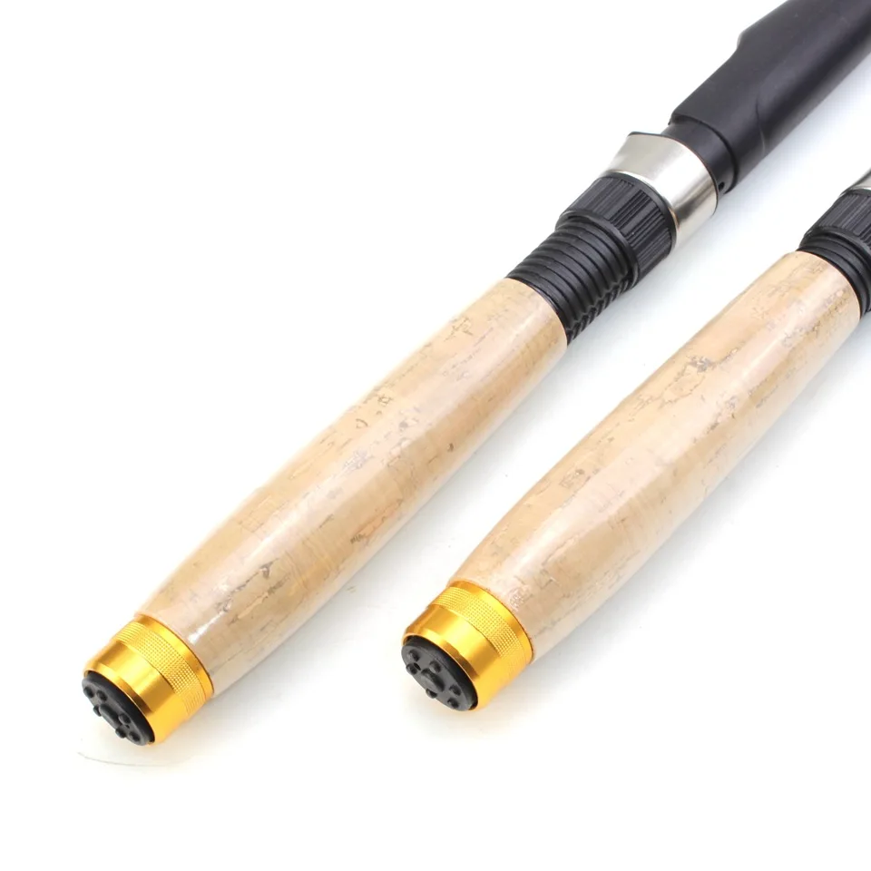 Hot selling Super short shrinkage road rod short sea rod wooden handle fishing rod Europe and the United States fishing gear