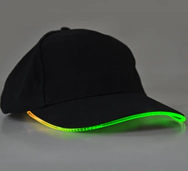 Glow Rave Hat Lighted christmas led light hat Baseball Cap