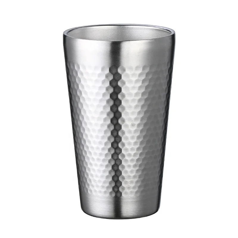 304 Stainless Steel Hammer Cup Brick Stone Coffee Beer Cup