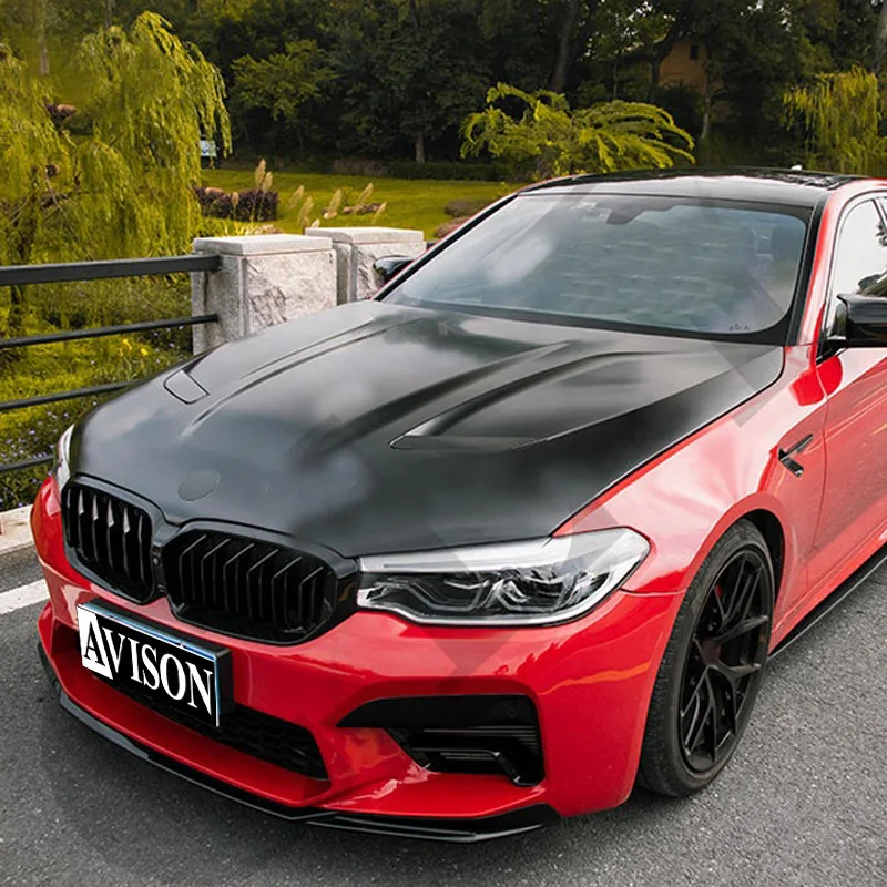 Лидер продаж алюминиевая крышка двигателя для BMW 5 серии G30 M5 улучшенная в стиле CS