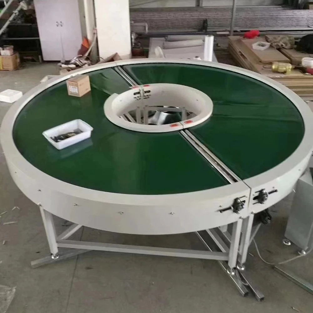 FBD Transport Grain Concrete Cement Food Packing Bag Portable loading Inclined Belt Conveyor