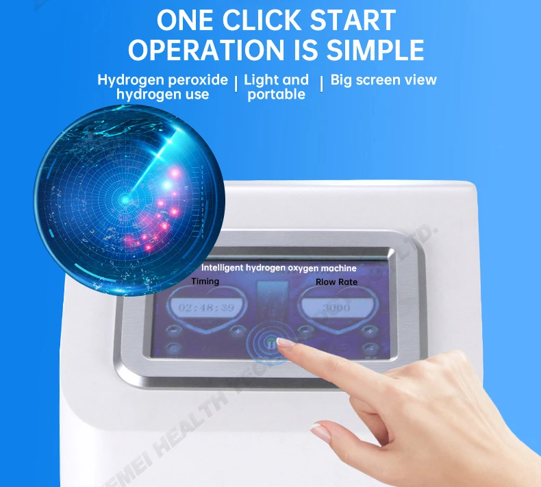 1500ml High concentration hydrogen inhalation therapy machine High purity 99.99% hydrogen inhalation machine