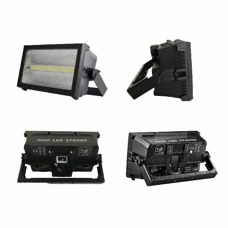 Stage Led Strobe Light 3000w RGB Cold White 3000 LED Strobe Light