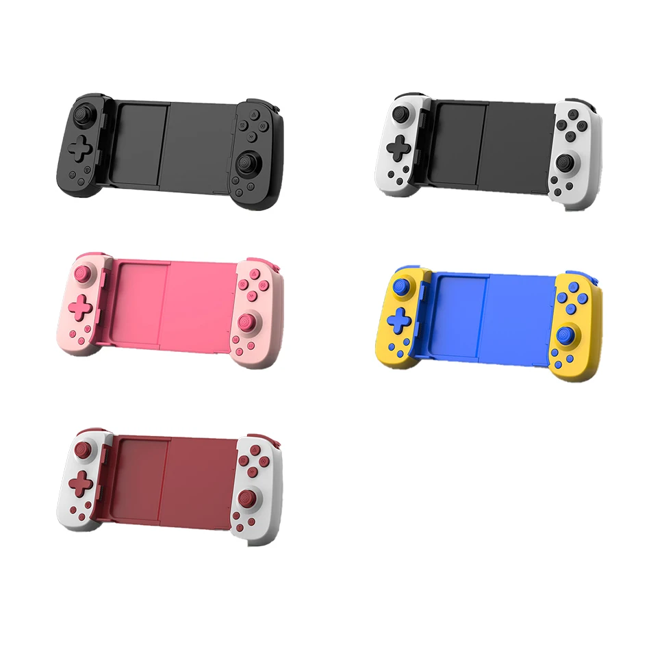 RALAN Newest Mobile Game Controllers D6 Stretchable Wireless Phone Handle Joypad BT Gamepad