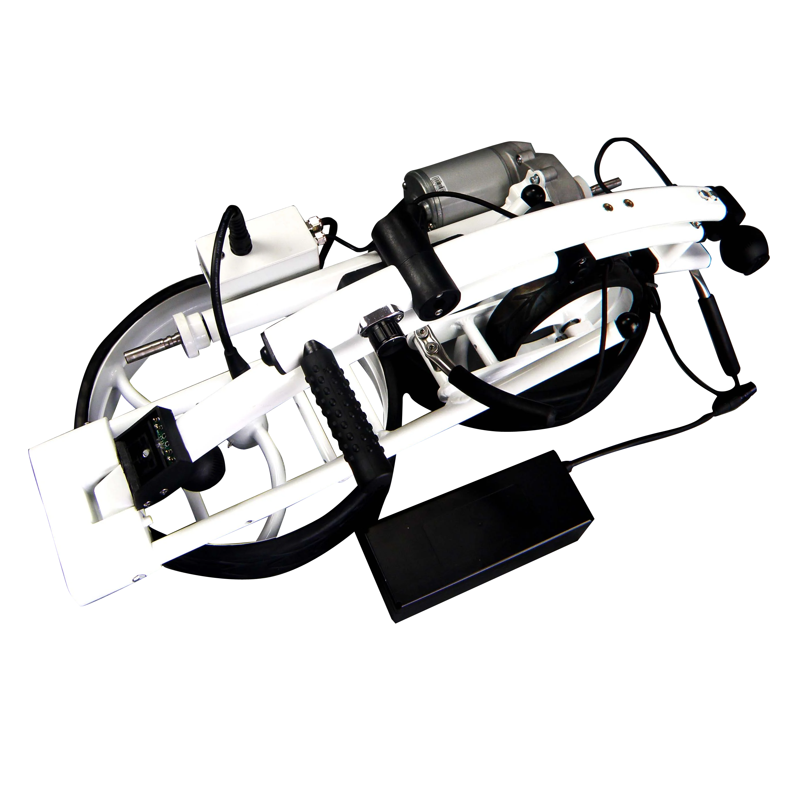 Innovative and compact electric golf trolley (Smart-E)