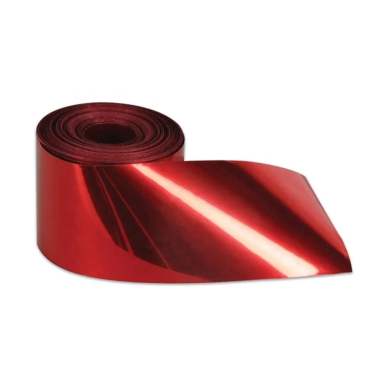 2023 Hot Sale Gold Silver Blue Red Mylar Streamer Metallic Confetti Anti-flame Streamer