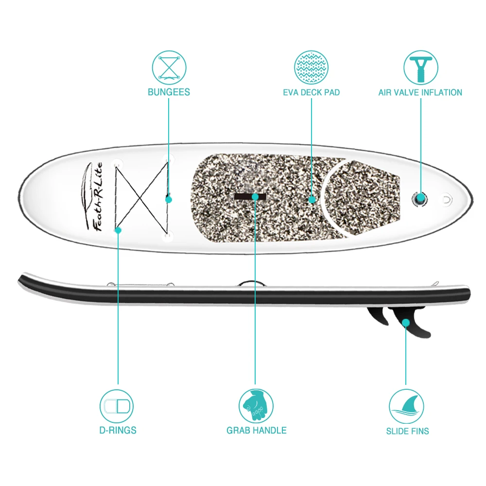 FUNWATER Drop Shipping inflatable sup stand up paddle board wholesale surfboard paddleboard sup