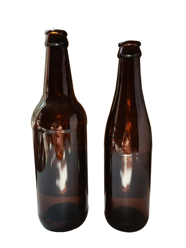 AG Flint Glass Beer Bottles Crown Brown with 375ml 500ml 750ml 1000ml 1200ml Sizes & 200g ~ 1000g Weights