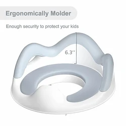 MOQ 1pc Crown Eco Friendly ABS Plastic Folding Potty Cover Crown Portable Toilet Trainer Potty Training Seat for Kids Baby
