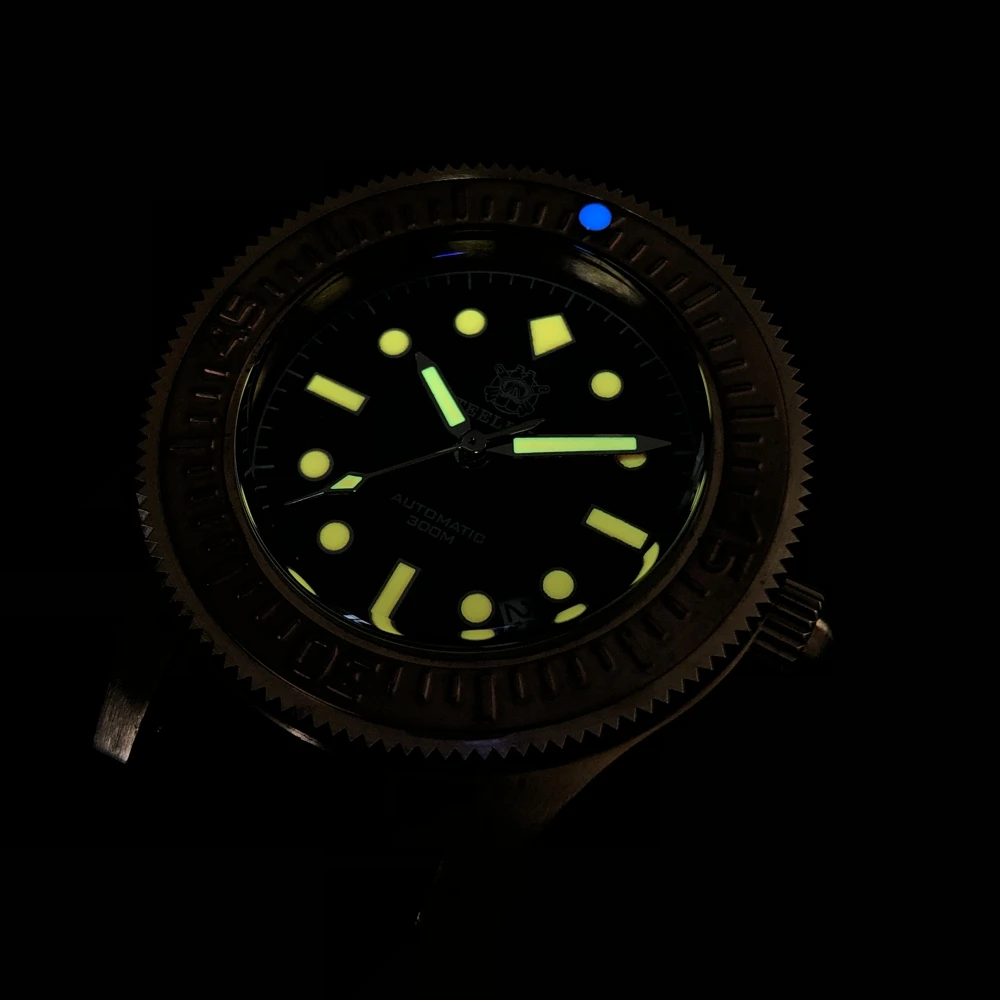 В наличии! Японские автоматические часы SD1952S NH35 с керамической рамкой и бронзовым корпусом, мужские наручные часы для дайвинга