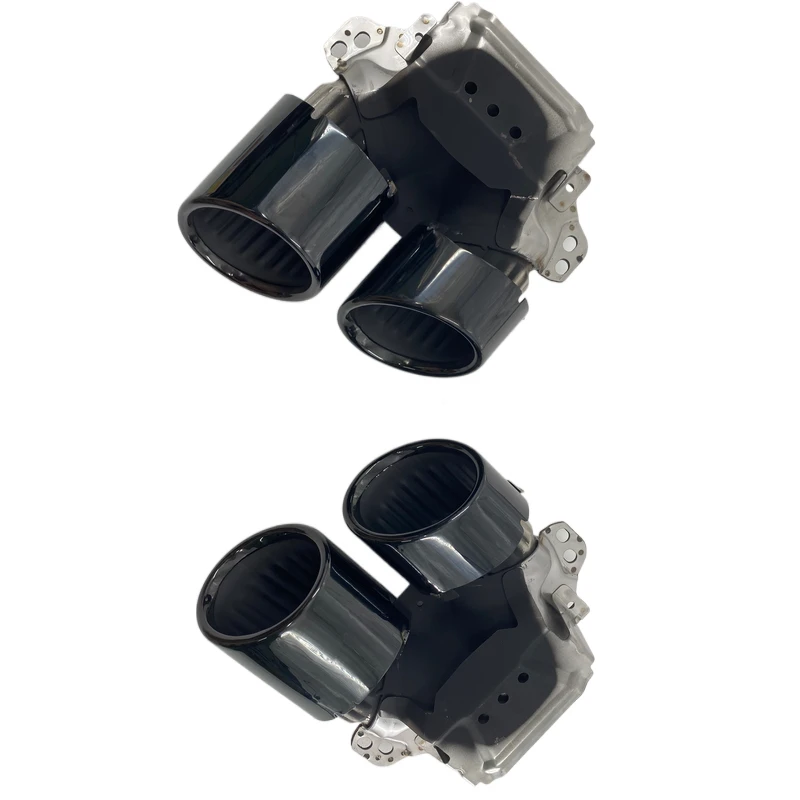 
Factory Hot Sale silvery Original factory tail throat car body kit for Benz GLE 