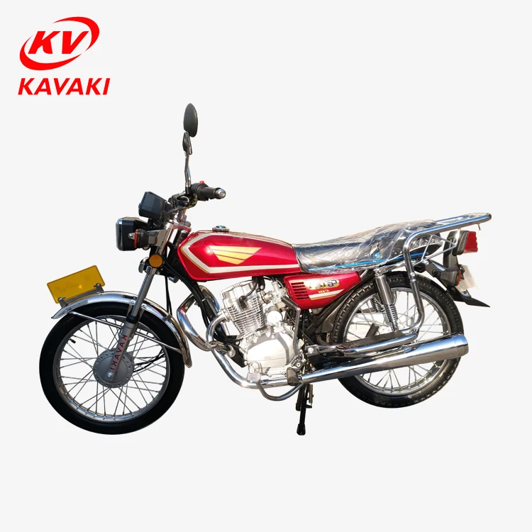 KAVAKI Gasoline Motorcycle with Safe Guard and Big Footrest 125cc CG125 Motorcycle