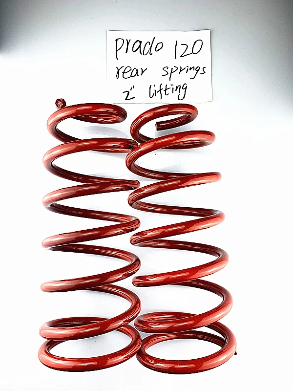 4x4 аксессуары для внедорожников, задние пружины, 2 дюйма, подъемные спиральные пружины, задние пружины для Prado 120