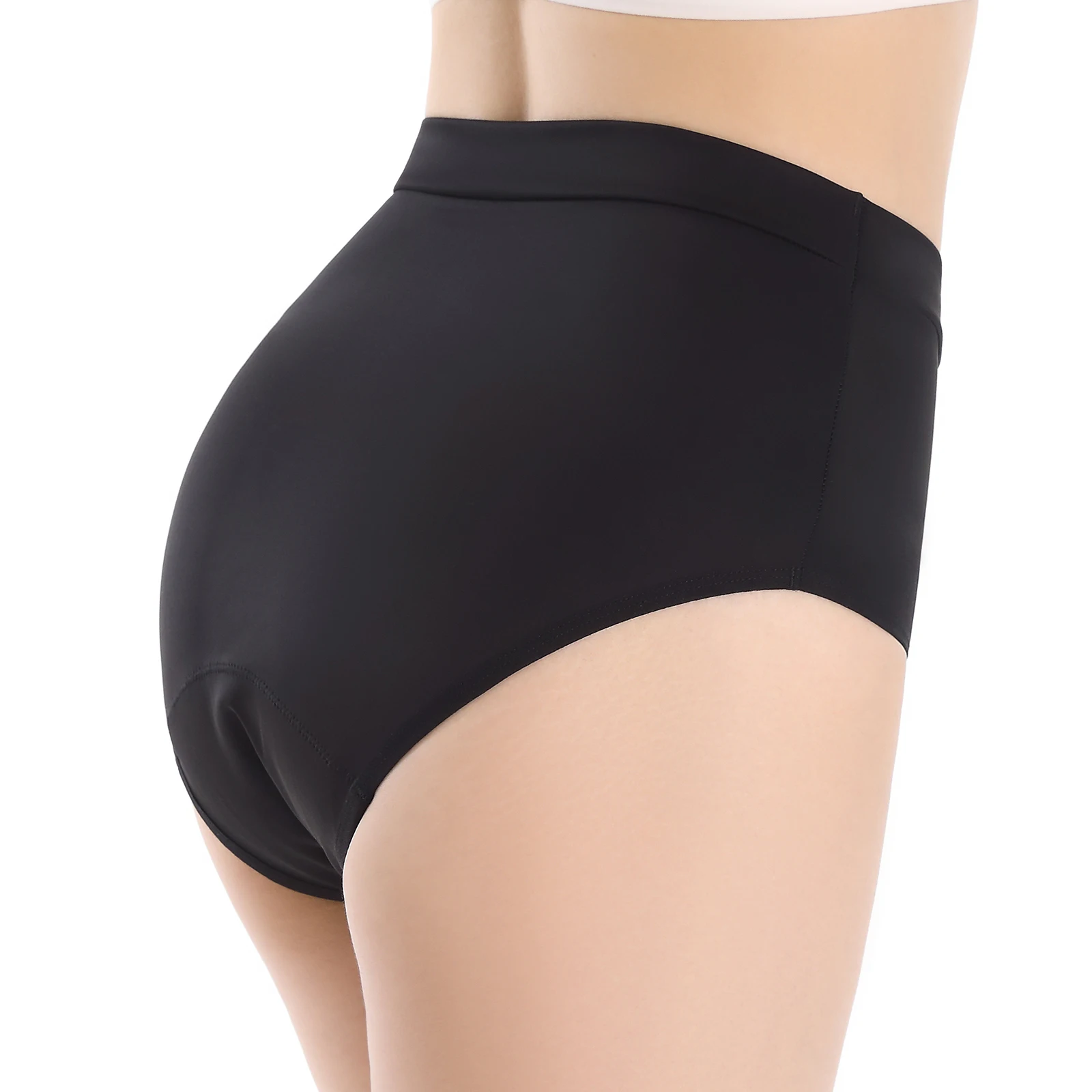 Shanhao Custom Girls Swimwear Womens Leakproof Swimming Trunks High Waist Waterproof Menstrual Period Leakproof Swimwear