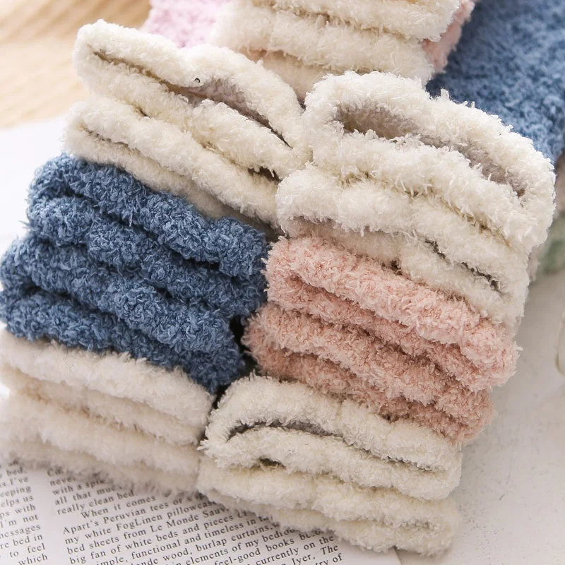 wholesale soft winter warm fluffy home socks cozy fuzzy floor socks