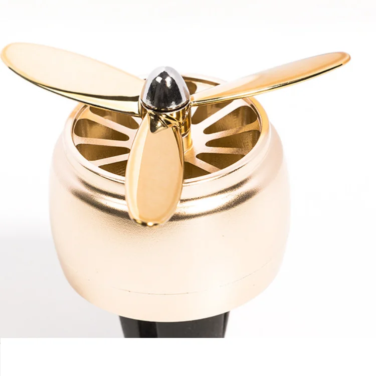 2021 New Design Car Vent Clip Air Freshener Aroma Scent Fragrance Mini Fan  Car Perfume Diffuser