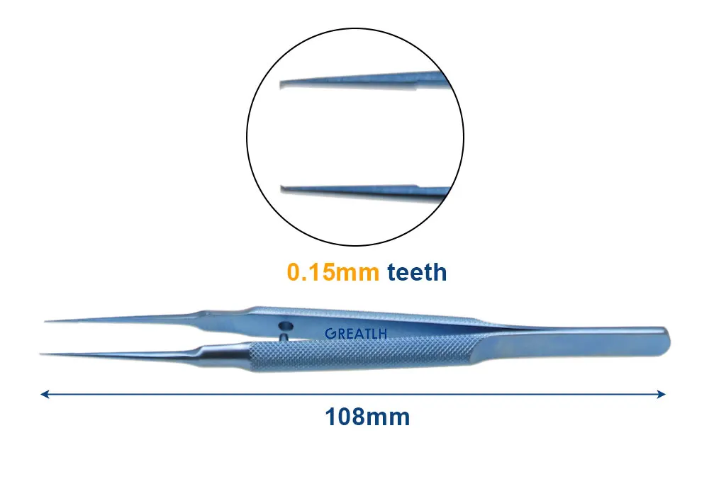 autoclavable ophthalmology instruments medical Ophthalmic Tweezers surgical clamps medical scissors