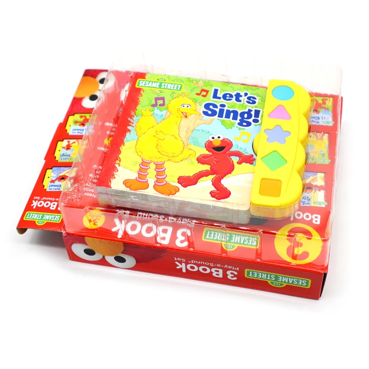 Hot Selling New Design Full Color Electronic Books For Kids English Speaking Books