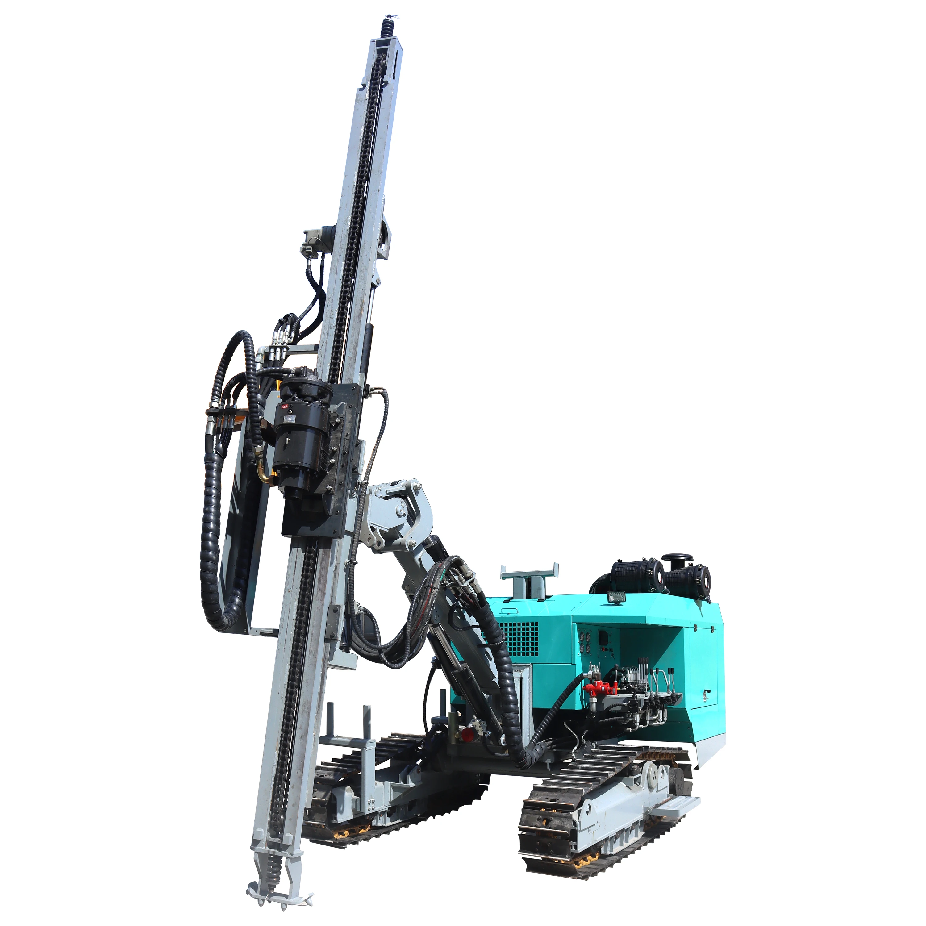 High quality crawler down the hole drill rig portable water well mining drill rig for sale