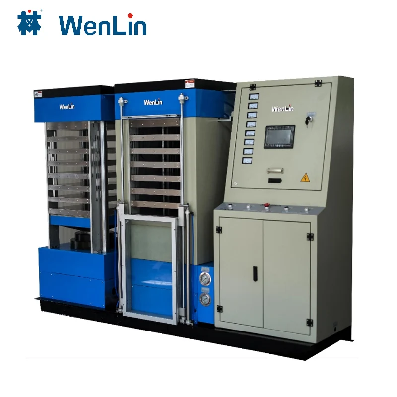 Wuhan Wenlin Strengthen laminating machine for pvc cards/ photo/ passport fusing machine plastic