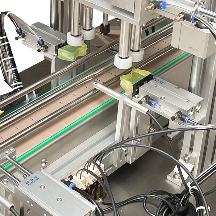 Fully Automatic PET Glass Bottle Dry Spice Milk Coffee Powder Spiral Filling And Capping Machine 10-1000g Powder Filling Line