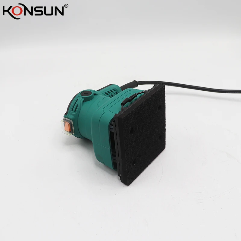 Detail Sander KONSUN 135w electric sander 100mm sander machine for Wood Brush Floor Drywall Sanding Tools