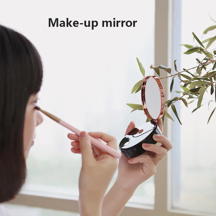 Multi Mini Portable Beauty Face Spa Steamer Sprayer Mister Skin Moisturize Beauty Device Nano Face +make-up Mirror+power Bank