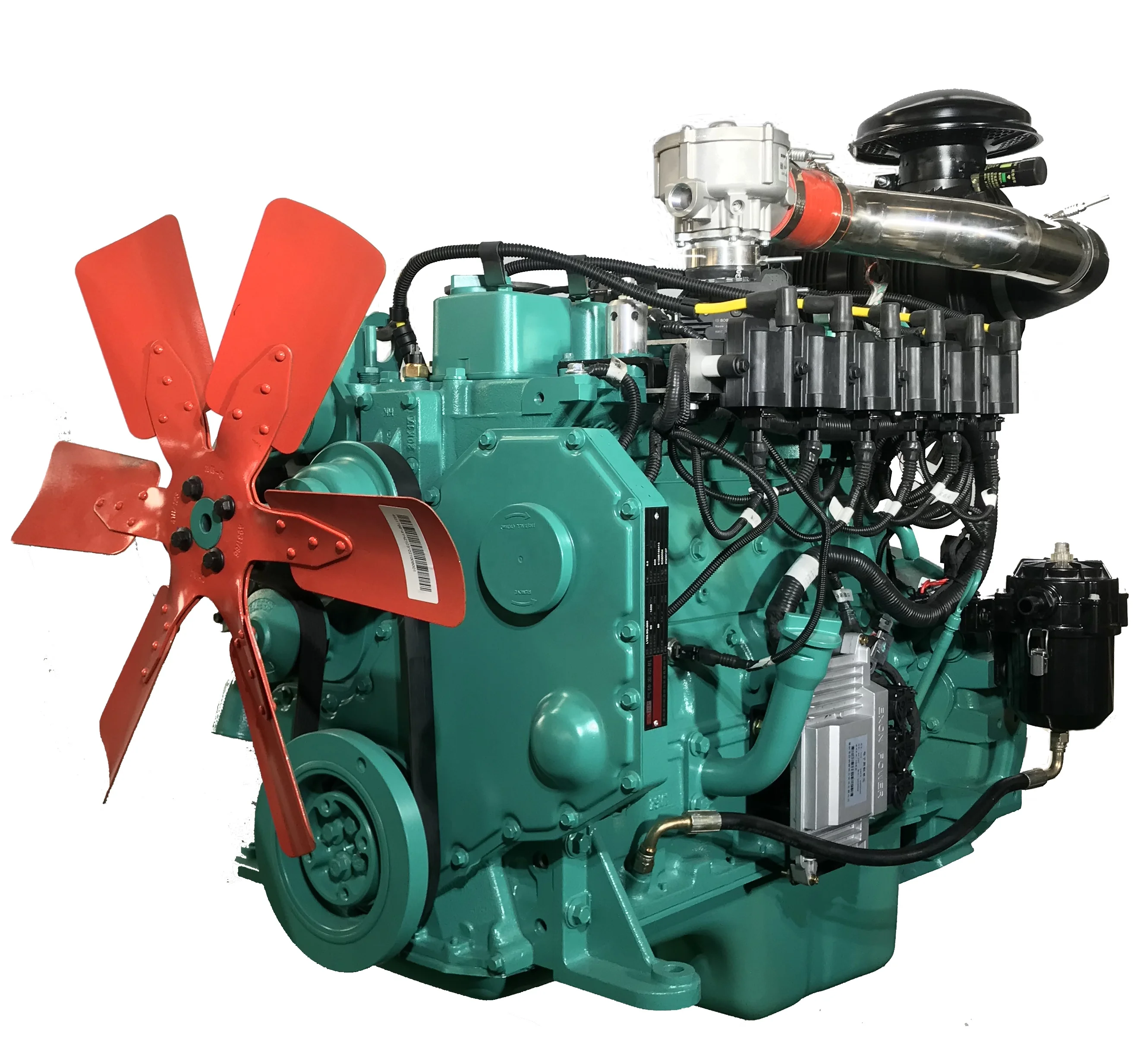 Wholesale Natural gas engine power generator 5.9 liter biogas LPG biomass syngas methane engine for 60kw generator and pump set