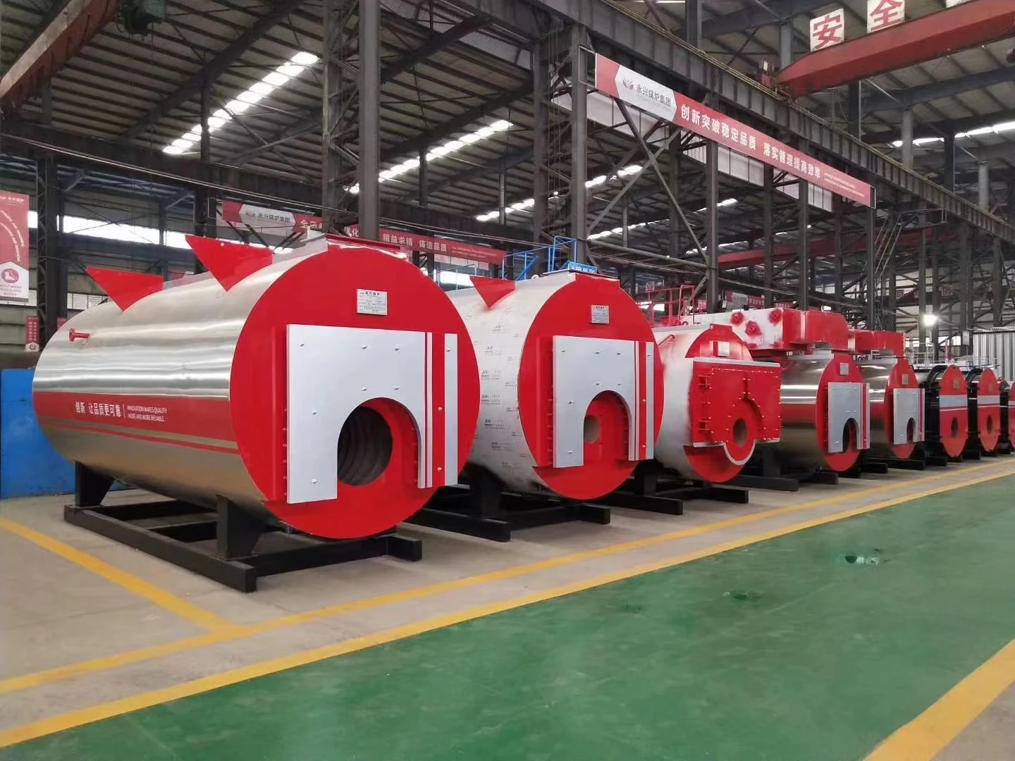 Free of inspection low nitrogen 2t natural gas evaporator food electronic industrial steam generator spot commercial boiler