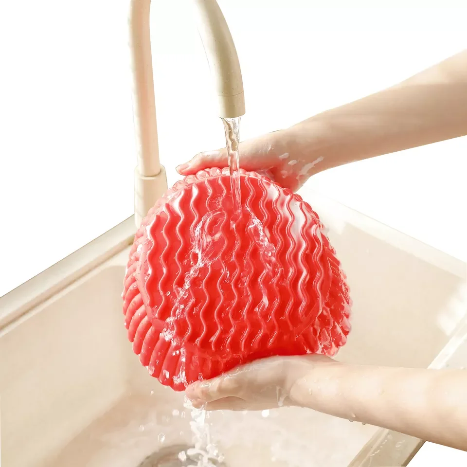 Silicone Pot for Air Fryer Oven Accessories Air Fryer Liners Food Safe Reusable Air Fryer Silicone Basket