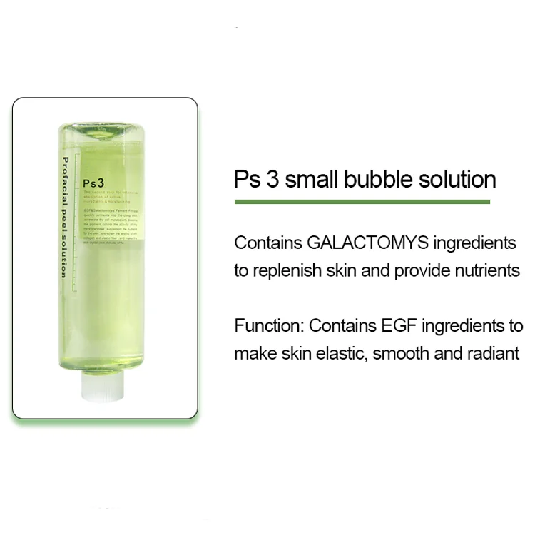 4 Bottles Korean Hydra Beauty Care Skin Machine Facial Serum Bottle Aqua Peel Solution As1 Sa2 Ao3