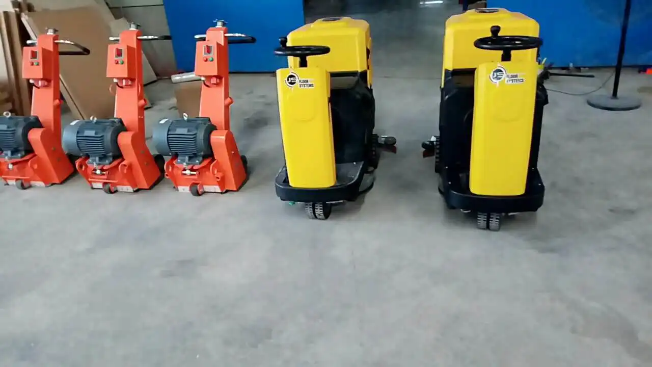 JS250 Shanghai Factory Scarifier Machine For Epoxy Remove