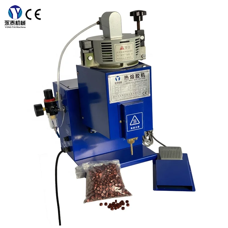 YT-DJ102 Foot Switch Activated Benchtop Hot Melt Metering System with PID Temperature