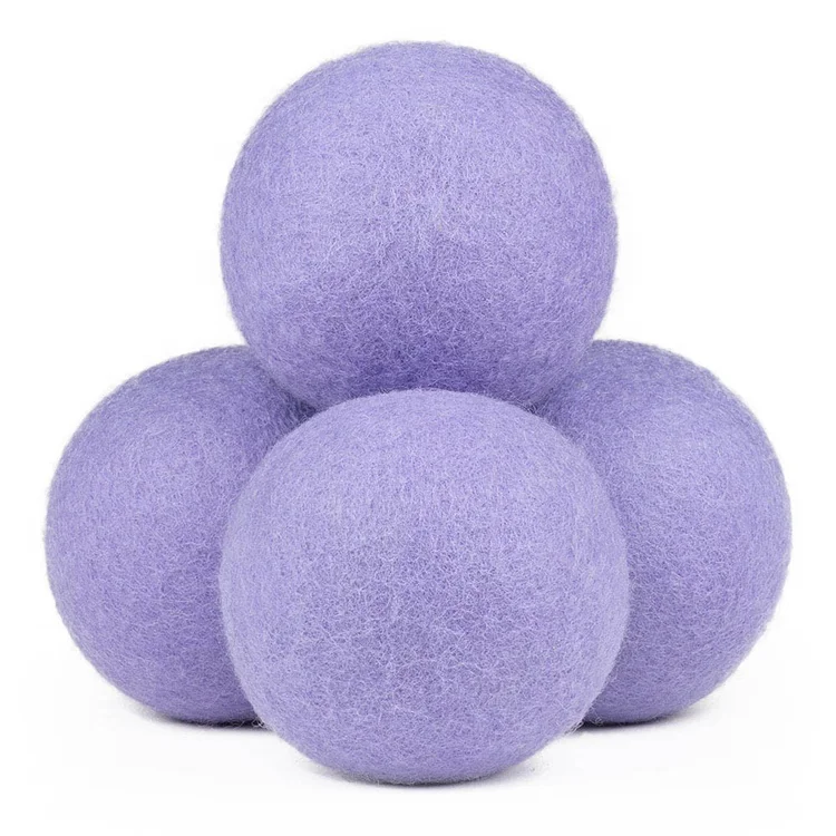 Beautiful Colored hypoallergenic wool dryer balls new zealand
