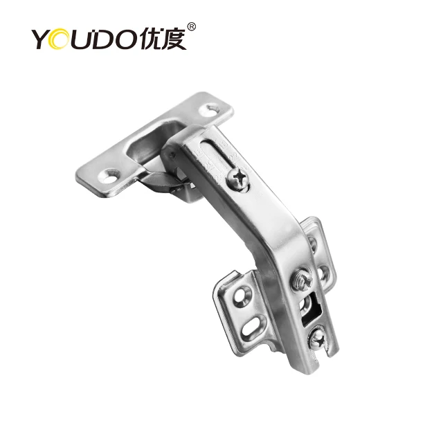 YOUDO  furniture hardware hinge 135 degree concealed door hinge special angle hidden hinges