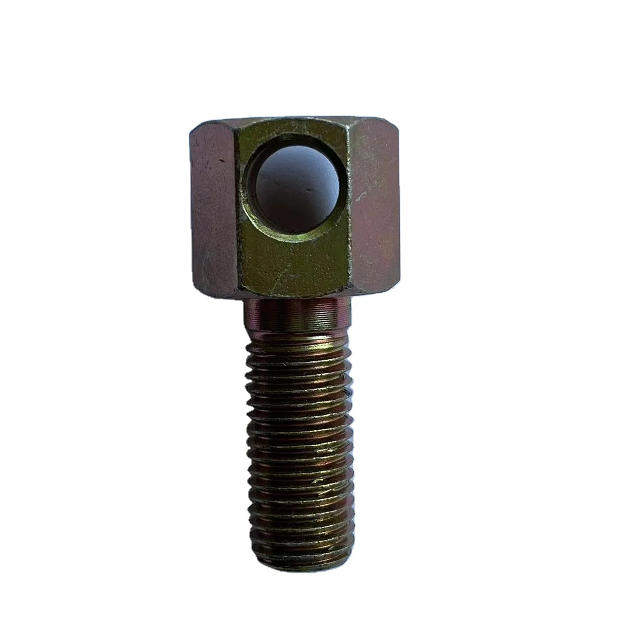 Car large screw car bottom pull ear cargo ladder stay rod screw rod with hole nose hexagonal screw