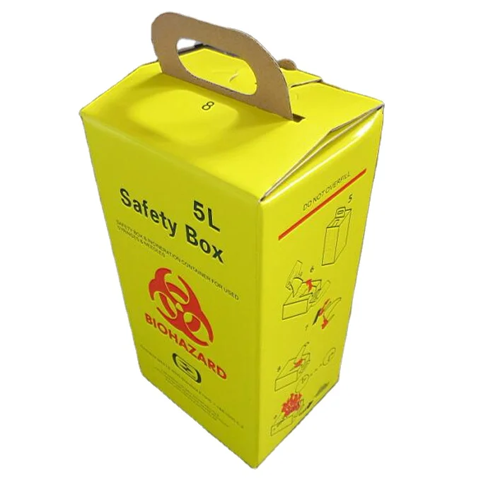 Китайский дешевый Лидер продаж, коробка из гофрированной бумаги для медицинской безопасности