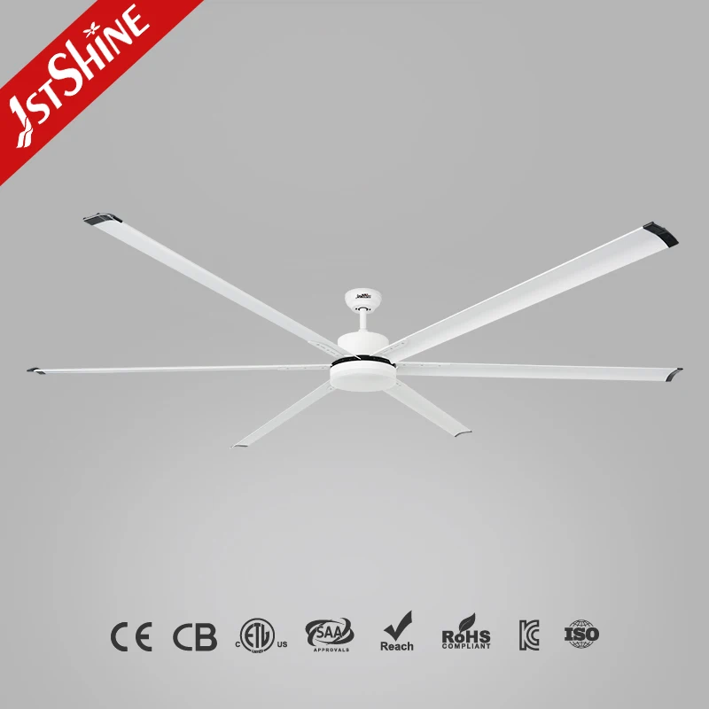 1stshine 100 inch big ceiling fan metal aluminum blade industrial ceiling fan with light