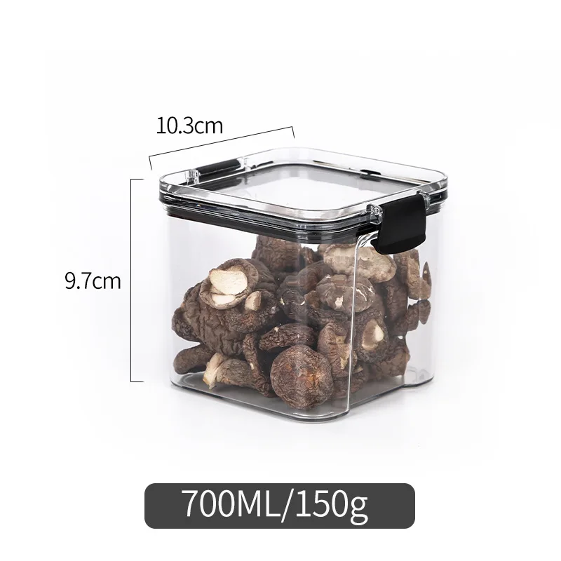 High Quality Transparent And Large Capacity Grain Storage Box Airtight Food Storage Container