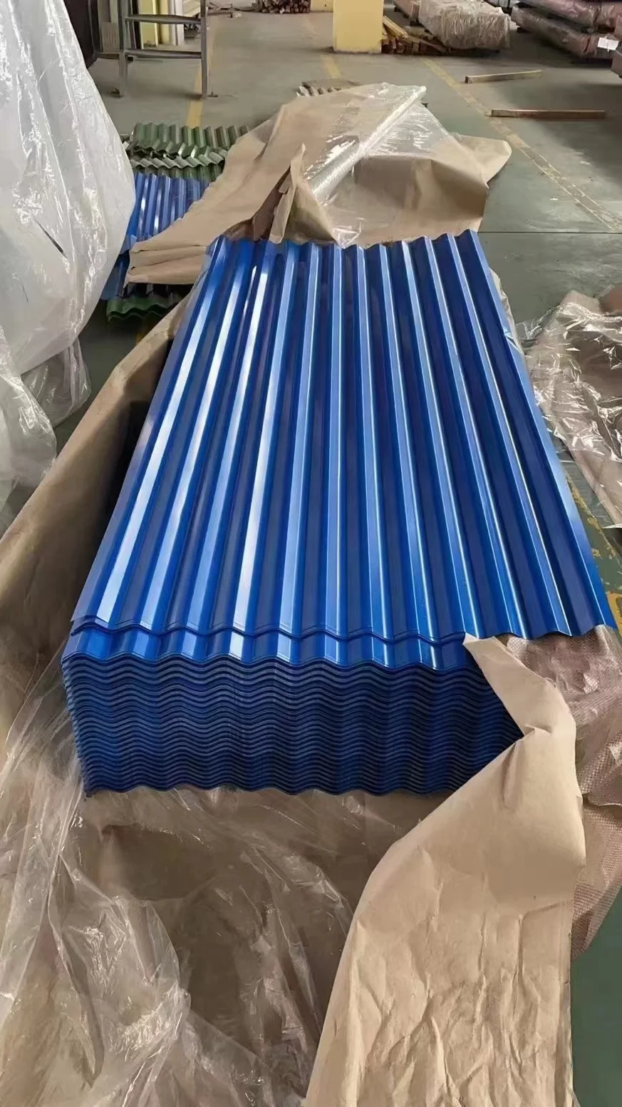 Professional colored roof nails 18 gauge steel frp sheet fiberglass corrugated roofing panels for wholesales