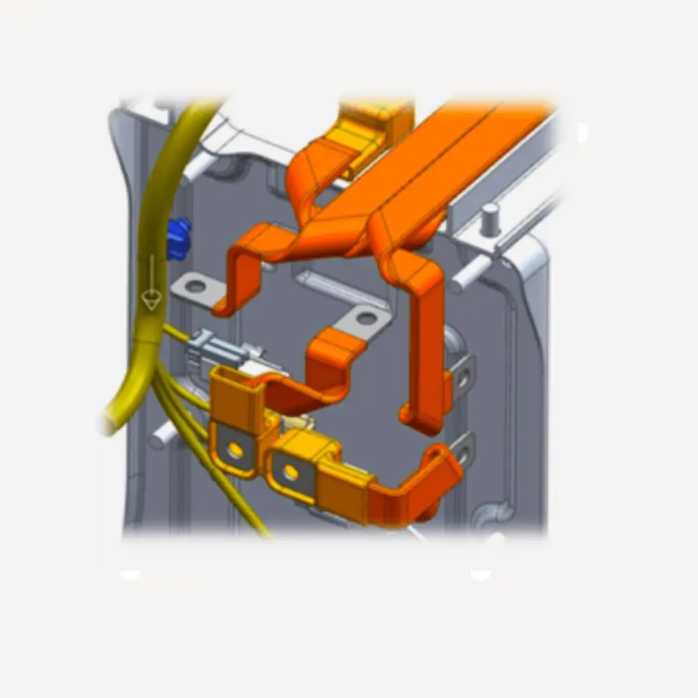 High Voltage Busbars Flexible Power Busbar Connectors  for Electric Vehicles and lithium battery