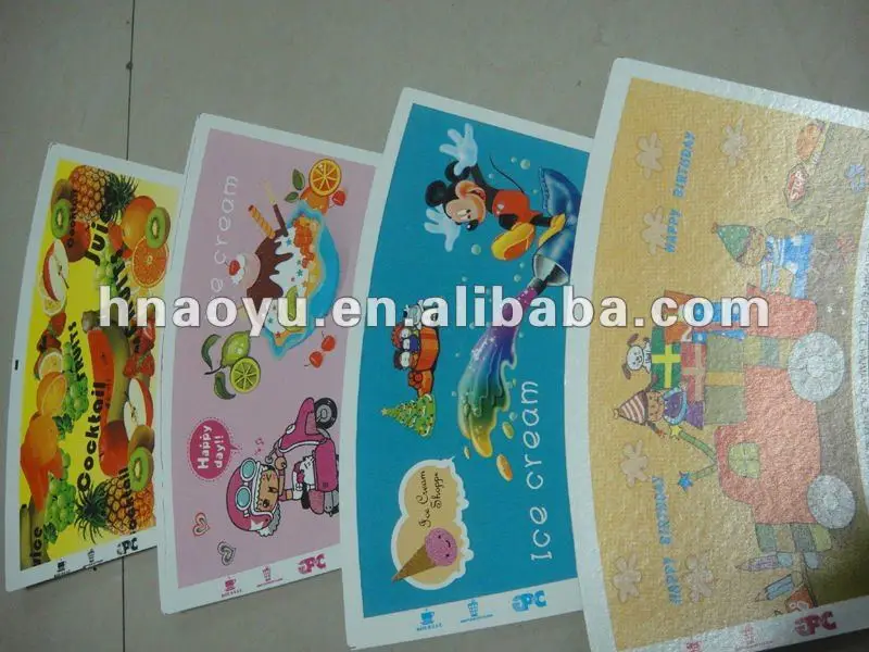 doube pe coated paper cup fan