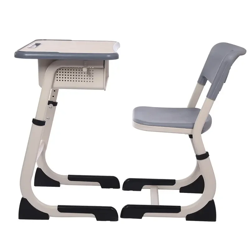 Height Adjusted Ergonomic School Classroom Children Study Desk and Chairs Set for Student