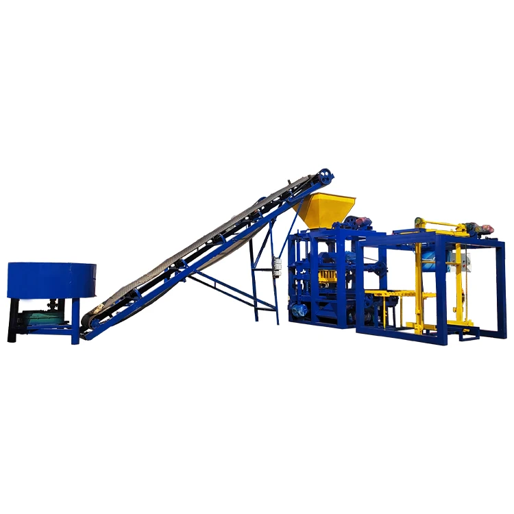 qt4-24 automatic cement hollow block making machine block moulding machine price