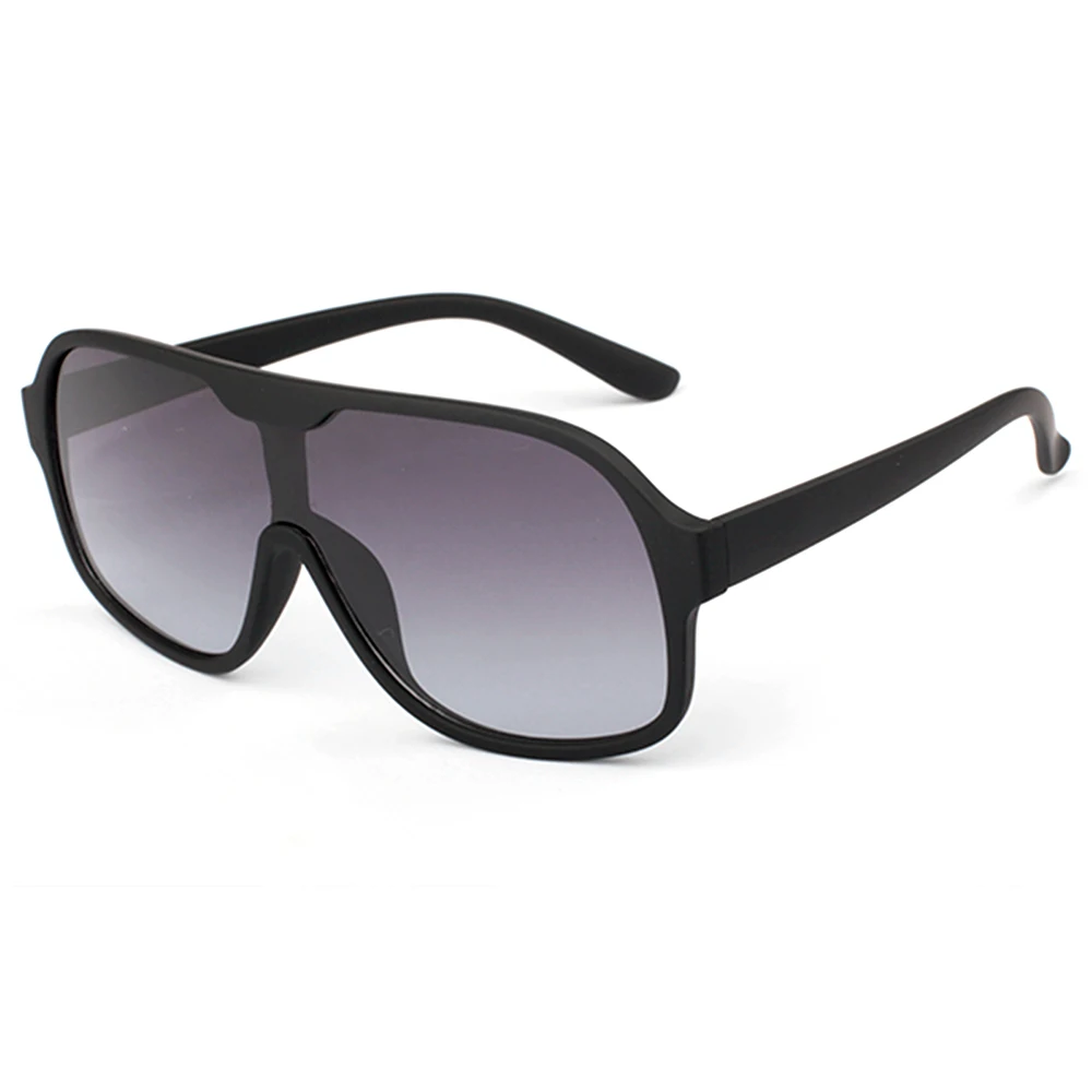 Cheap plastic one piece general full face sunglasses polarized